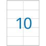 Boite 1000 Etiquettes ETIBOX     105X57