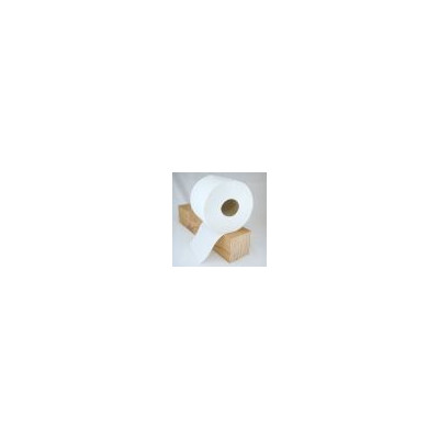 Lot de 6 rouleaux de papier hygiennique ouate blanc recyclé ECOLABEL