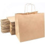 1 sac kraft 24 x 10 x 31 cm brun