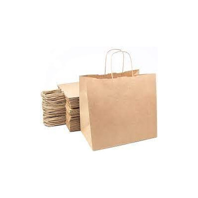 1 sac kraft 24 x 10 x 31 cm brun