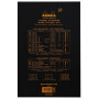 Bloc agrafé rhodia black n°20 21x31,8cm q.5x5 80f perf. 4t. 80g
