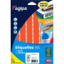 ETUI A5 720 Etiquettes ROUGE 16X22
