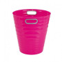 Poubelle, corbeille papier avec poignés 12,5 litres rose