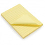 Bloc sticky notes 98 x 150 Ligné - bloc de 100 feuilles jaune soleil