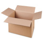 Carton 400 x 300 x 300 kraft double cannelure  400418