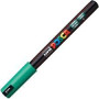 Uniball Posca pointe calibrée extra fin 0.7mm VERT FONCE  PC1MRVF