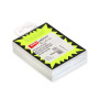 P.200 FLASH FLUO JAUNE 60x90MM 250g/m