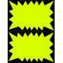 P.200 FLASH FLUO JAUNE 60x90MM 250g/m