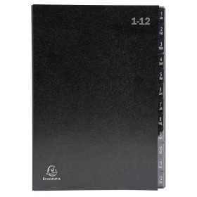 Trieur Ordonator numérique 1-12 noir