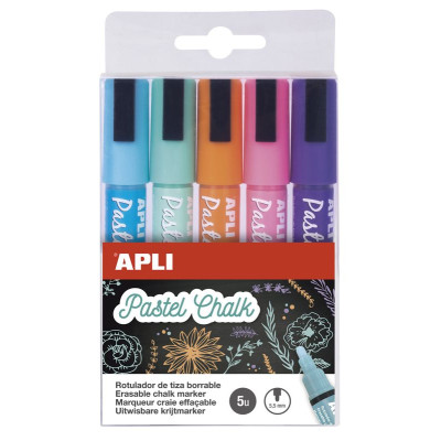 B.LIQUID CHALK BOUT R. ASSORTI PASTEL 5U