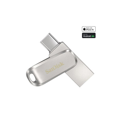 Lecteur flash SanDisk Ultra Dual Drive Luxe - 64 Go - USB 3.1 Type A, USB 3.1 Ty