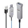LINDY Câble fibre optique USB 3.0, 30m