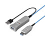 LINDY Câble fibre optique USB 3.0, 30m