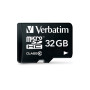 Verbatim premium micro sdhc card 32gb 44083 class 10 with adapter 44083