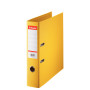 Classeur a levier a4 standard pp 75 mm esselte, jaune