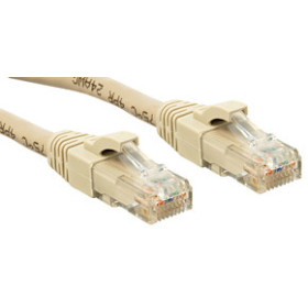 LINDY Câble réseau Gris Cat.6 U UTP LSZH, 15m