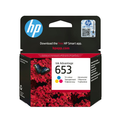 Cartouche HP encre 3YM75AE noir  n° 653