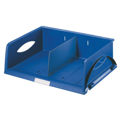 Corbeille sorty a4 horizontal leitz, bleu