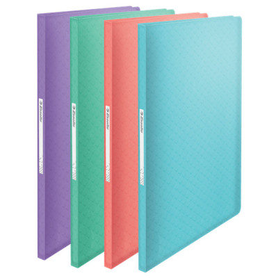 Reliure protege-documents 40 pochette 80 vues colour'breeze esselte, assortis