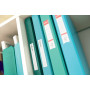 Reliure protege-documents 40 pochette 80 vues colour'breeze esselte, assortis