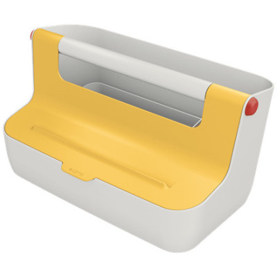 Boite de rangement cosy leitz, jaune