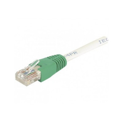 Cordon RJ45 croisé CAT 6 S FTP gris - 15 m