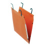 Dossier suspendu lateral armoire esselte tmg, fond 15, boite de 25, orange