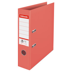 Classeur a levier N°1 Power PP, 75 mm, A4 COLOUR'BREEZE Esselte, Corail