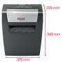 Destructeur de documents manuel x308 momentum rexel, noir