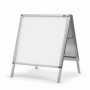 Porte-affiche clipsable 700 x 1000 mm nobo, cadre alu