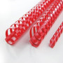 Peignes plastiqueA4 COMBIND GBC 10mm , Lot de 100, Rouge,
