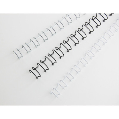 Peignes metalliques MULTIBIND GBC , Blanc, 6mm (x100)