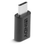 LINDY Adaptateur USB 2.0 type C vers Micro-B