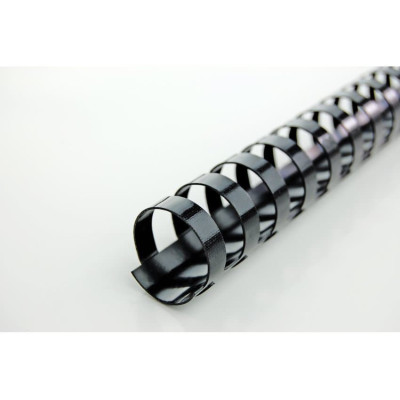 Peignes plastique COMBIND GBC , A4 Noir, 14mm, Lot de 100, Noir