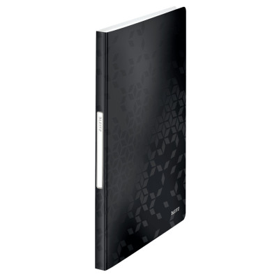 Reliure protege-documents 40 pochette wow leitz , noir