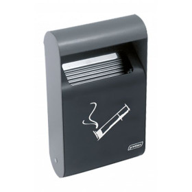 Cendrier mural  Probbax 1,5L  Anthracite  Acier galvanisé avec revêtement époxy