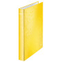 L Classeur 2 ann diam A4 25mm 2DR Jaune