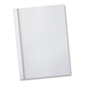 CouVerture thermique A4 3mm OPTIMA GBC, Lot 100, Blanc