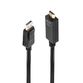 LINDY Câble adaptateur 0.5 m pour Display Port vers HDMI 4K30Hz