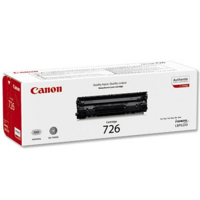 Canon toner cartridge black crg-726 ( 3483b002 )