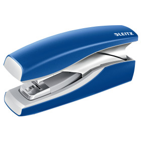 Agrafeuse de bureau, leitz softpress flatclinch, bleu