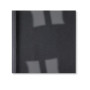 Couverture de reliure thermique  A4 3mm LeatherGrain GBC, Noir