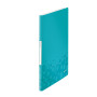 Reliure protege-documents 20 pochette wow leitz , menthe