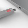 LINDY Bloqueur de port USB C, 4 pièces + clé, Rose