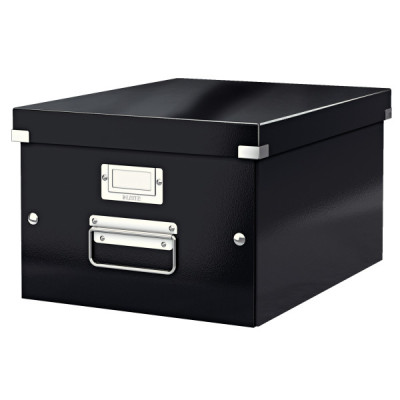 Format medium, leitz click & store wow leitz, noir