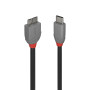 LINDY Câble USB 3.2 Type C vers Micro-B Cable, 5Gbit s, Anthra Line, 0.5m