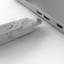 LINDY Bloqueur de port USB C, 4 pièces + clé, Vert
