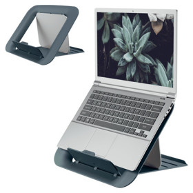 Support pour ordinateur portable reglable Leitz ERGO COSY, gris