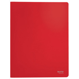Reliure protege-document 20 Pochette RE CYCLE Leitz, neutre en CO2, Rouge
