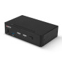 LINDY Switch KVM DisplayPort 1.4, USB 3.0 & Audio, 2 ports
